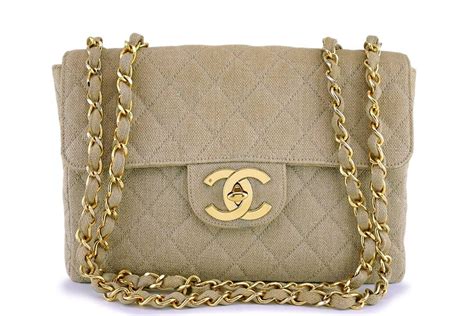 tan classic chanel bag|Chanel bag outlet.